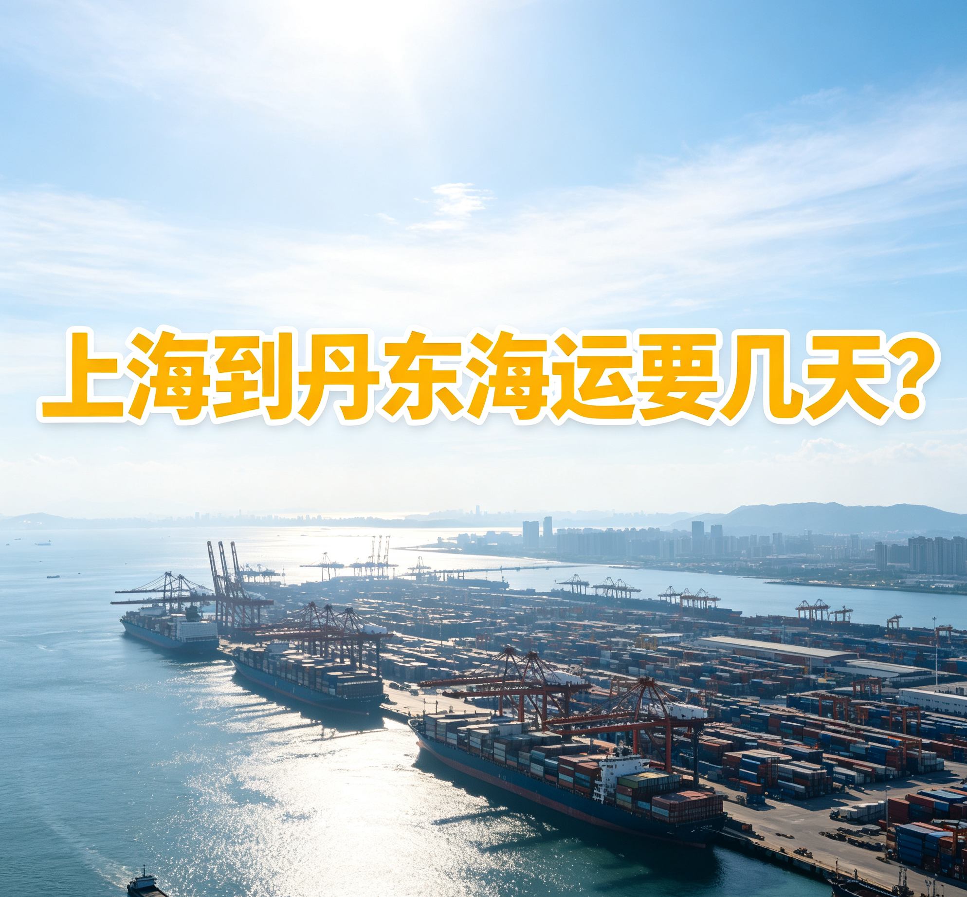 上海到丹东海运要几天？